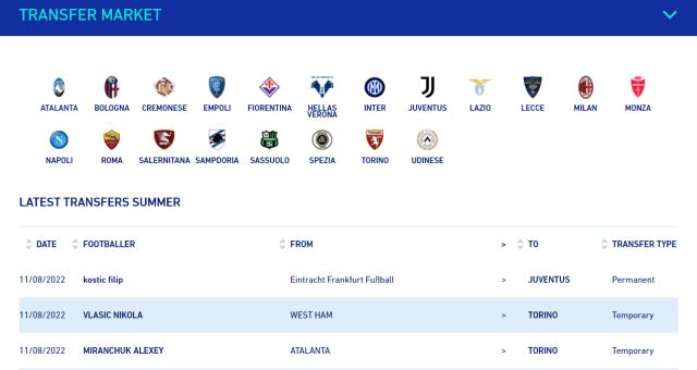 kaiyun-意甲官方：边锋科斯蒂奇转会加盟尤文图斯