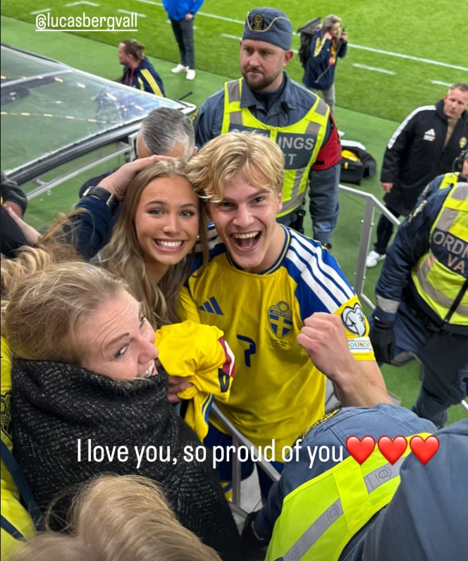 kaiyun-贝里瓦尔家人、女友现场观战瑞典：我们也没想到他能这么复出参赛